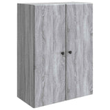 vidaXL Wandkast Wit 66 x 34,5 x 90 cm Bewerkt hout