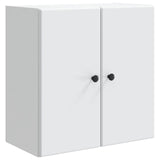 vidaXL Wandkast Wit 66 x 34,5 x 90 cm Bewerkt hout