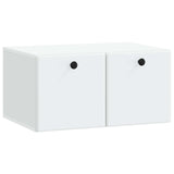 vidaXL Wandmontage TV-kast Zwart 59,5 x 41 x 30 cm Bewerkt hout