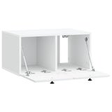 vidaXL Wandmontage TV-kast Zwart 59,5 x 41 x 30 cm Bewerkt hout