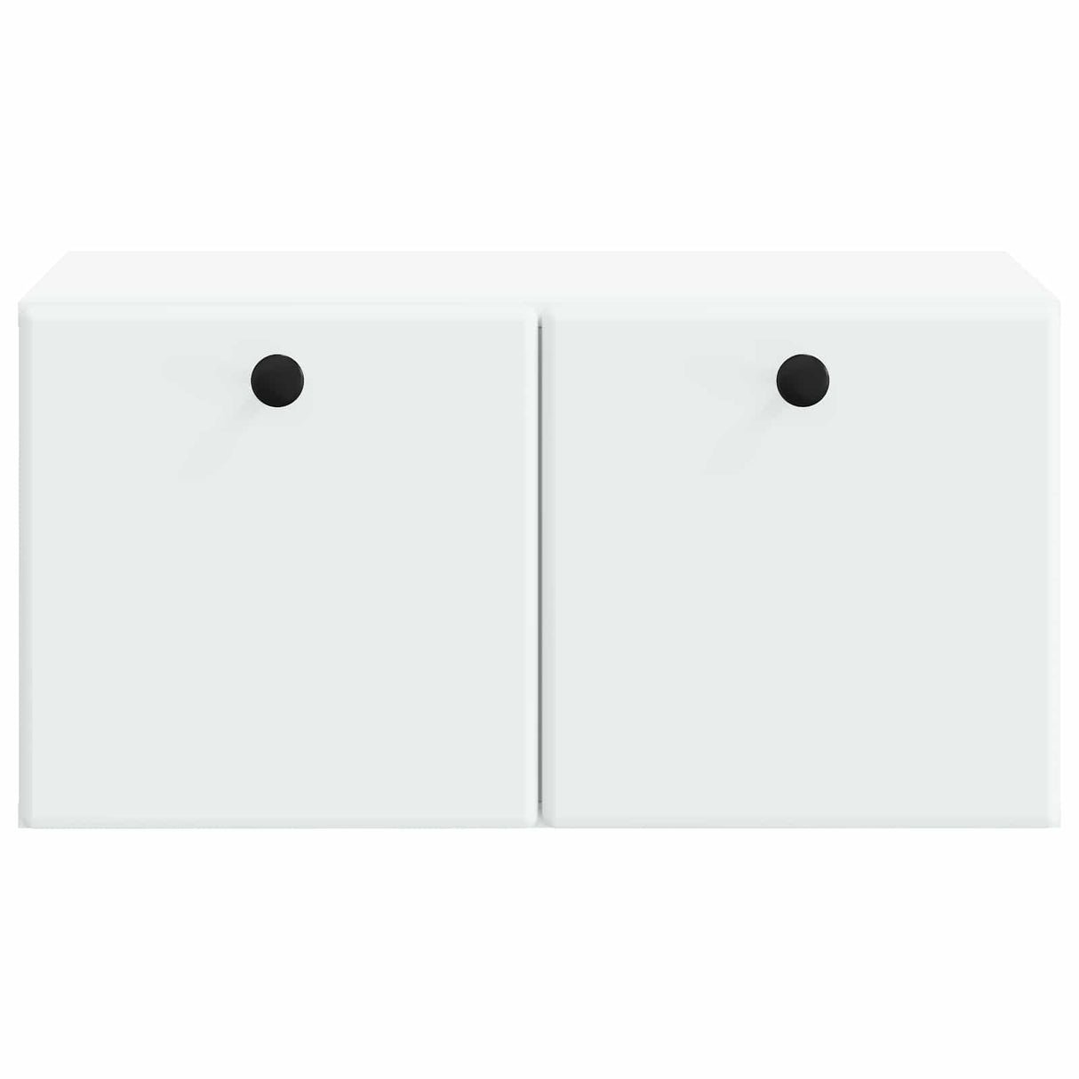 vidaXL Wandmontage TV-kast Zwart 59,5 x 41 x 30 cm Bewerkt hout
