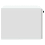 vidaXL Wandmontage TV-kast Zwart 59,5 x 41 x 30 cm Bewerkt hout