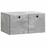 vidaXL Wandmontage TV-kast Zwart 59,5 x 41 x 30 cm Bewerkt hout