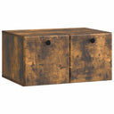 vidaXL Wandmontage TV-kast Zwart 59,5 x 41 x 30 cm Bewerkt hout