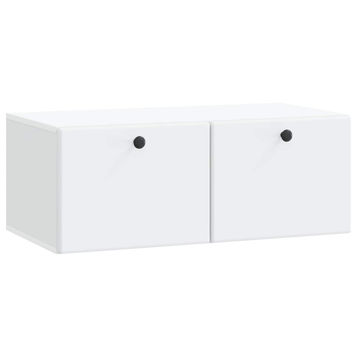 vidaXL Wandmontage TV-kast Zwart 59,5 x 41 x 30 cm Bewerkt hout