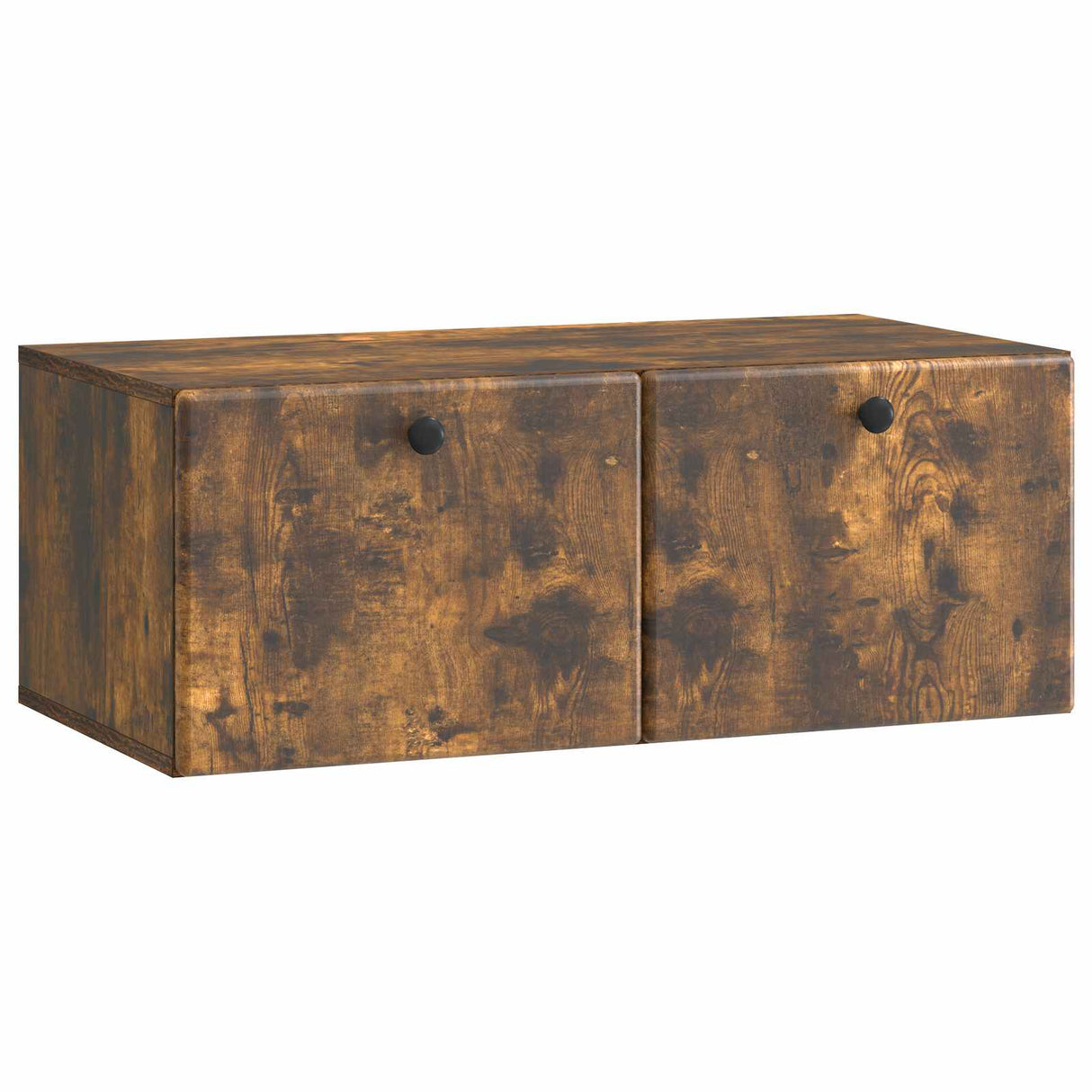 vidaXL Wandmontage TV-kast Zwart 59,5 x 41 x 30 cm Bewerkt hout