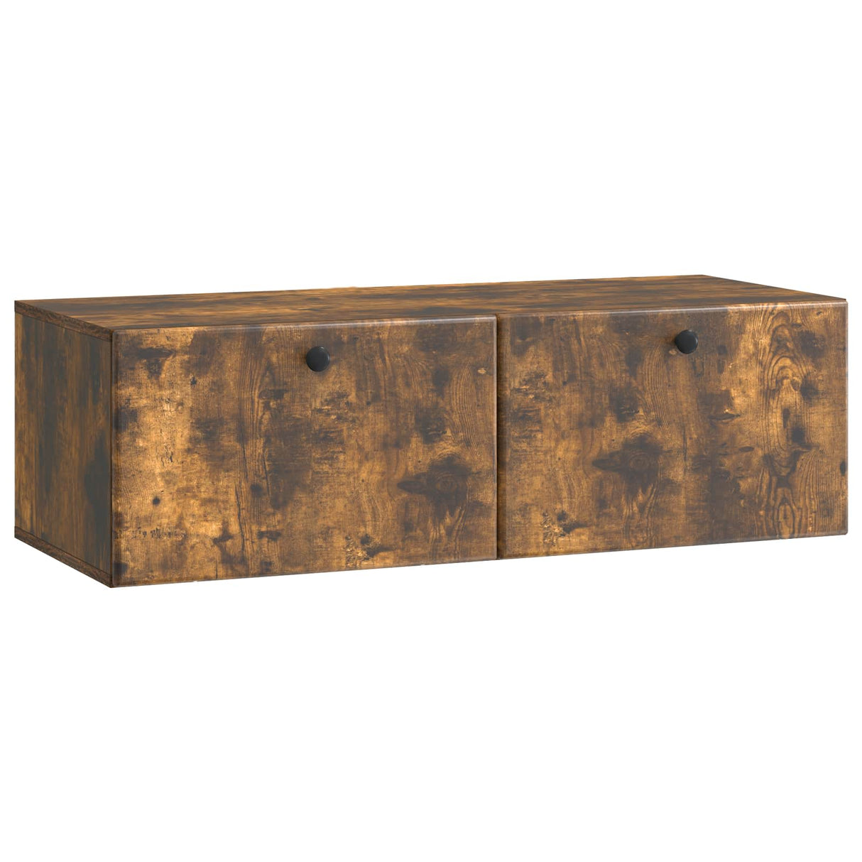 vidaXL Wandmontage TV-kast Zwart 59,5 x 41 x 30 cm Bewerkt hout