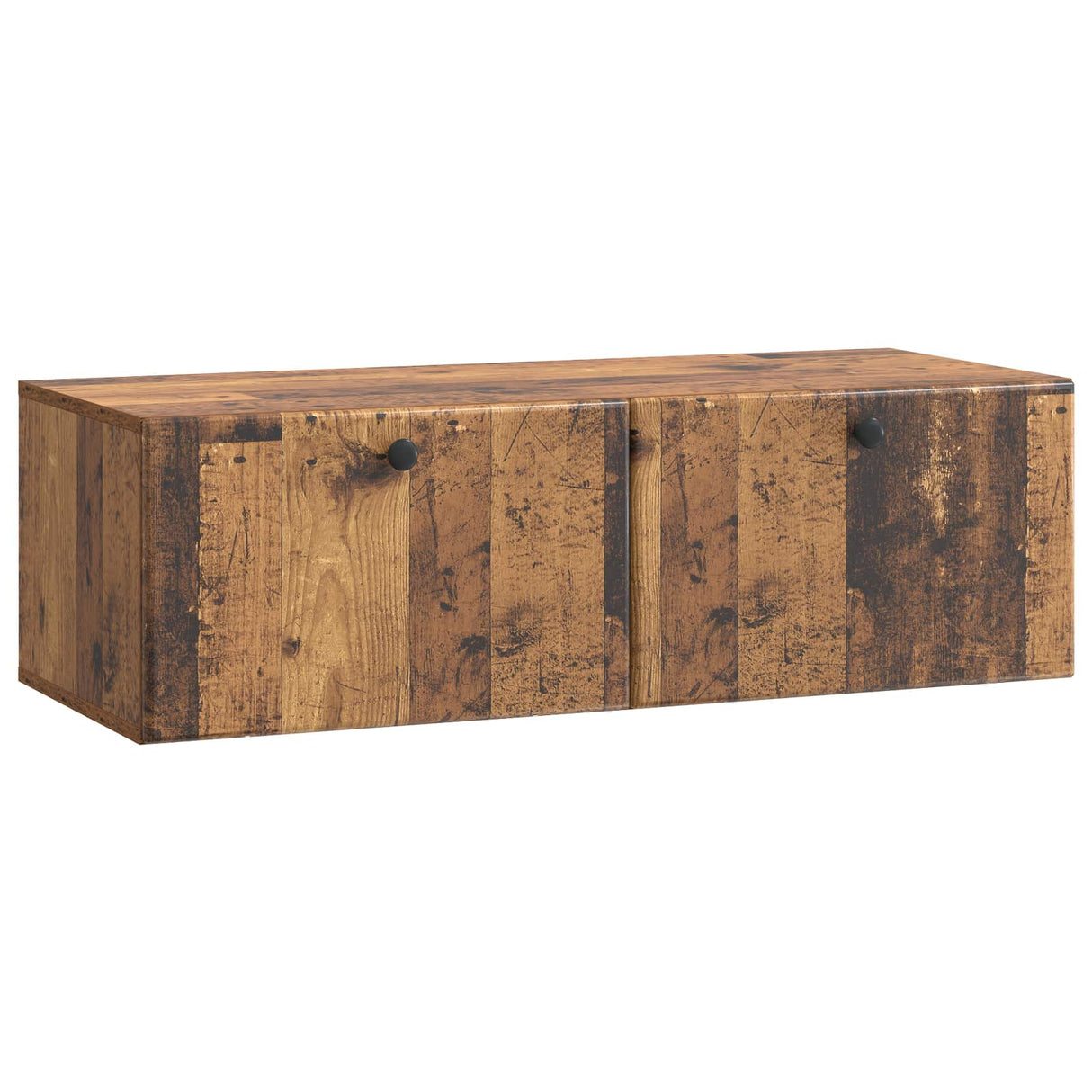 vidaXL Wandmontage TV-kast Zwart 59,5 x 41 x 30 cm Bewerkt hout