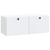 vidaXL Wandmontage TV-kast Zwart 59,5 x 41 x 30 cm Bewerkt hout