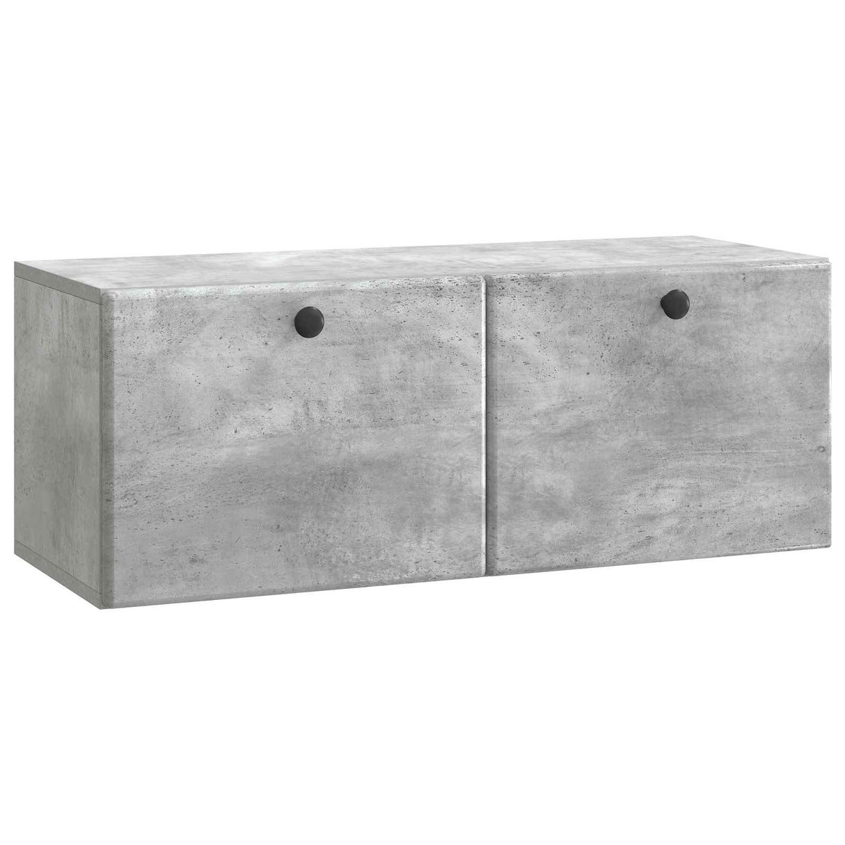 vidaXL Wandmontage TV-kast Zwart 59,5 x 41 x 30 cm Bewerkt hout