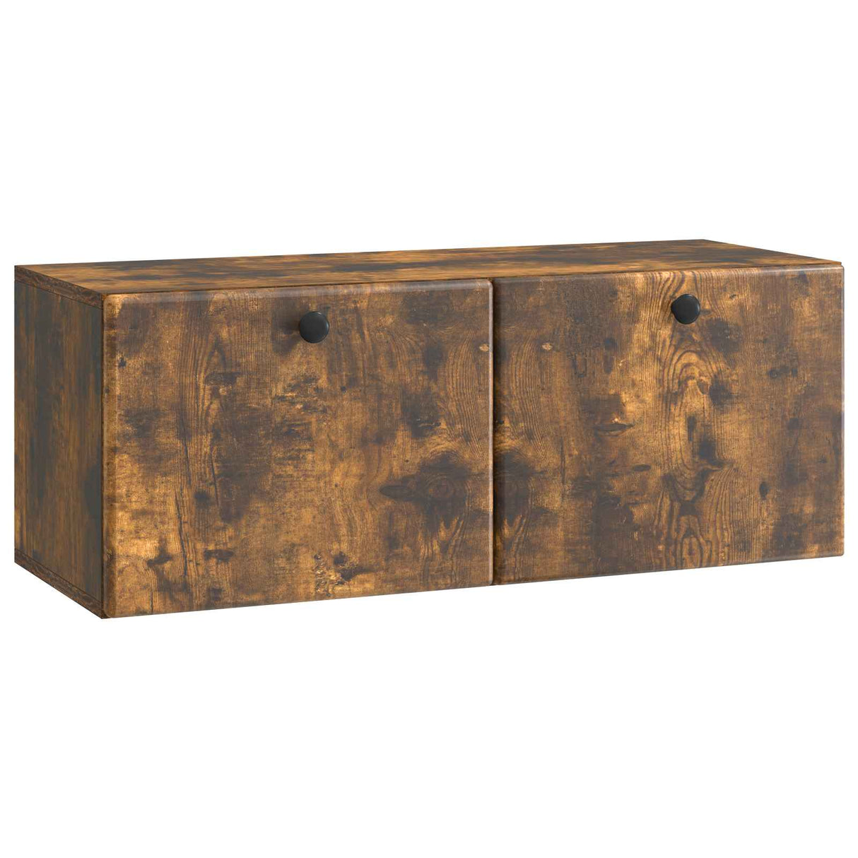 vidaXL Wandmontage TV-kast Zwart 59,5 x 41 x 30 cm Bewerkt hout