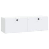vidaXL Wandmontage TV-kast Zwart 59,5 x 41 x 30 cm Bewerkt hout