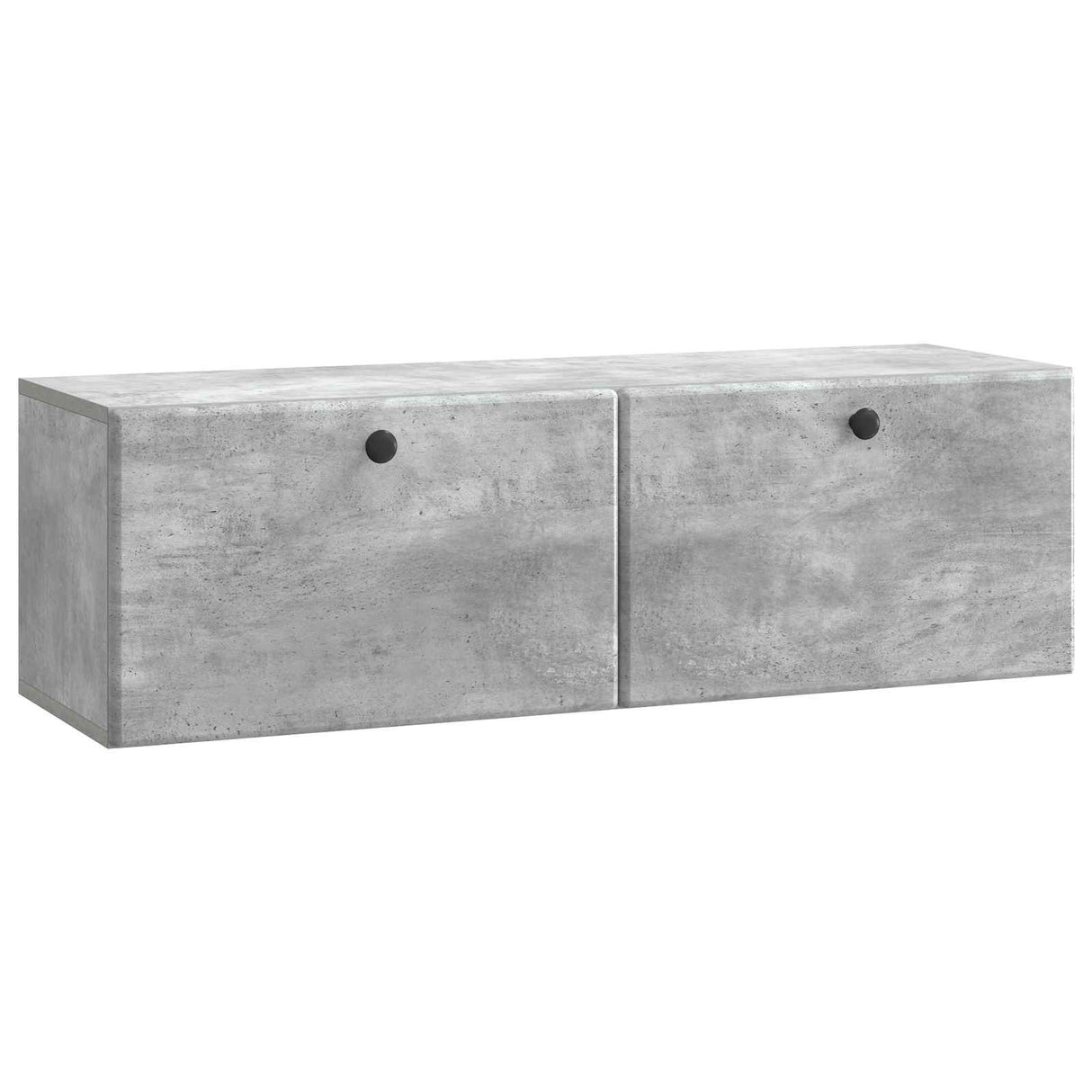 vidaXL Wandmontage TV-kast Zwart 59,5 x 41 x 30 cm Bewerkt hout