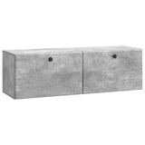 vidaXL Wandmontage TV-kast Zwart 59,5 x 41 x 30 cm Bewerkt hout