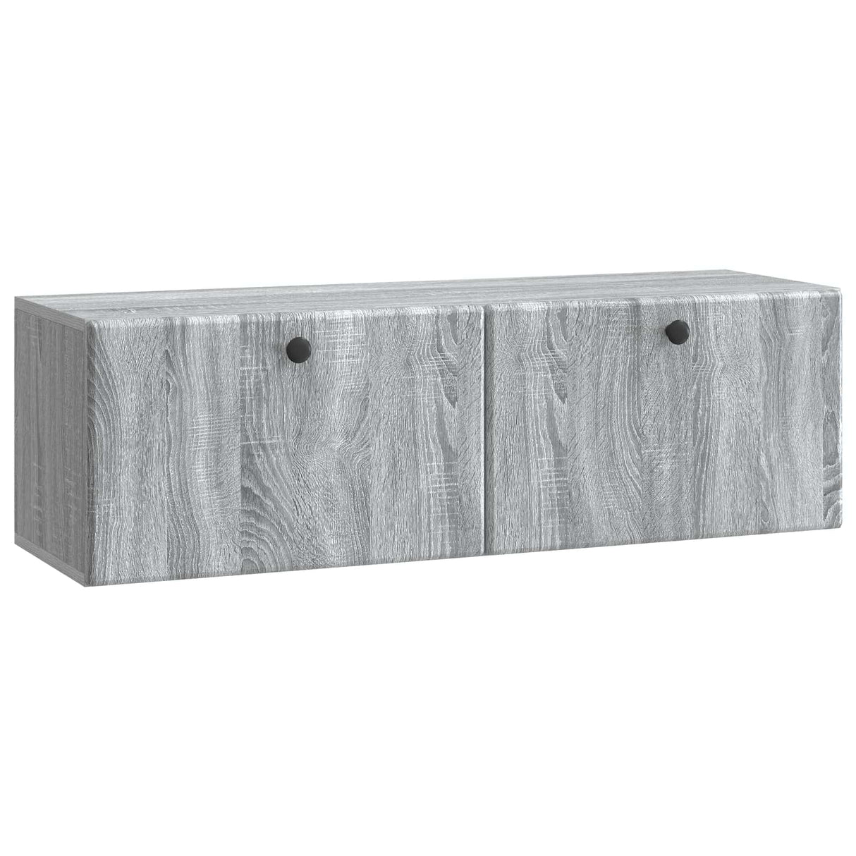 vidaXL Wandmontage TV-kast Zwart 59,5 x 41 x 30 cm Bewerkt hout