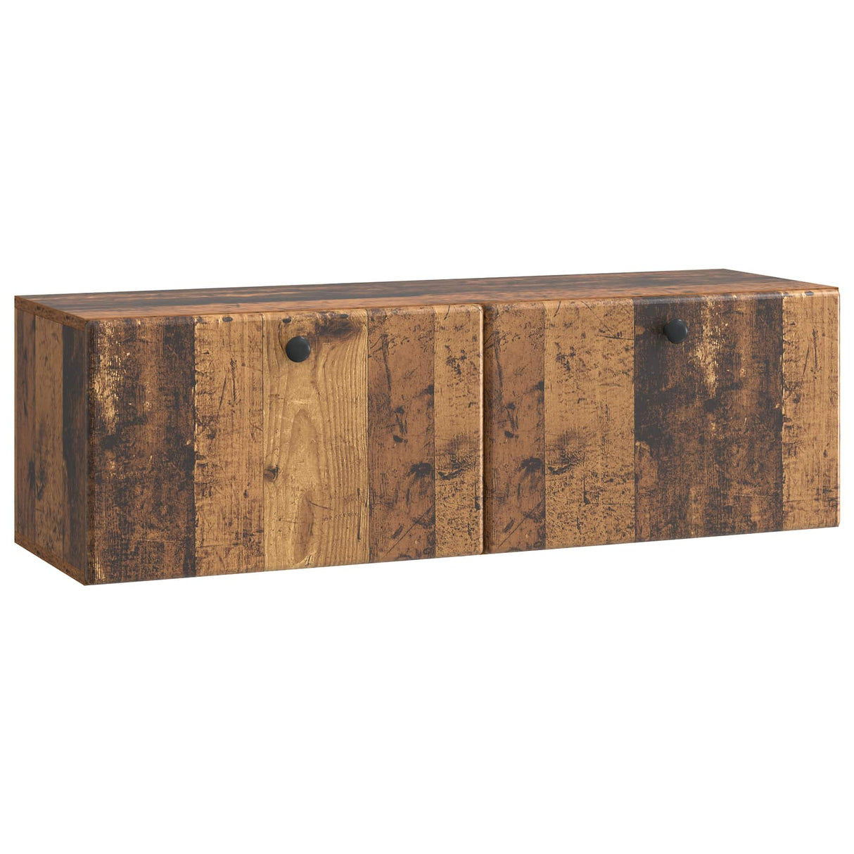 vidaXL Wandmontage TV-kast Zwart 59,5 x 41 x 30 cm Bewerkt hout