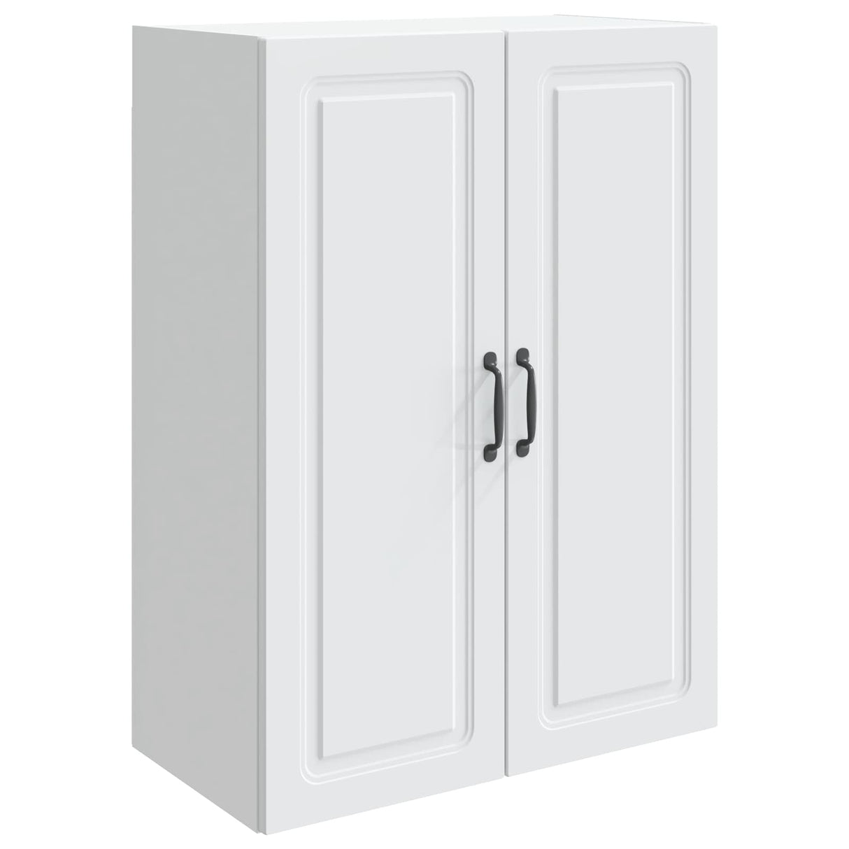 vidaXL Wandkast Wit 66 x 34,5 x 90 cm Bewerkt hout