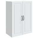 vidaXL Wandkast Wit 66 x 34,5 x 90 cm Bewerkt hout