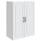 vidaXL Wandkast Wit 66 x 34,5 x 90 cm Bewerkt hout
