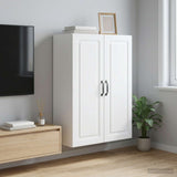 vidaXL Wandkast Wit 66 x 34,5 x 90 cm Bewerkt hout