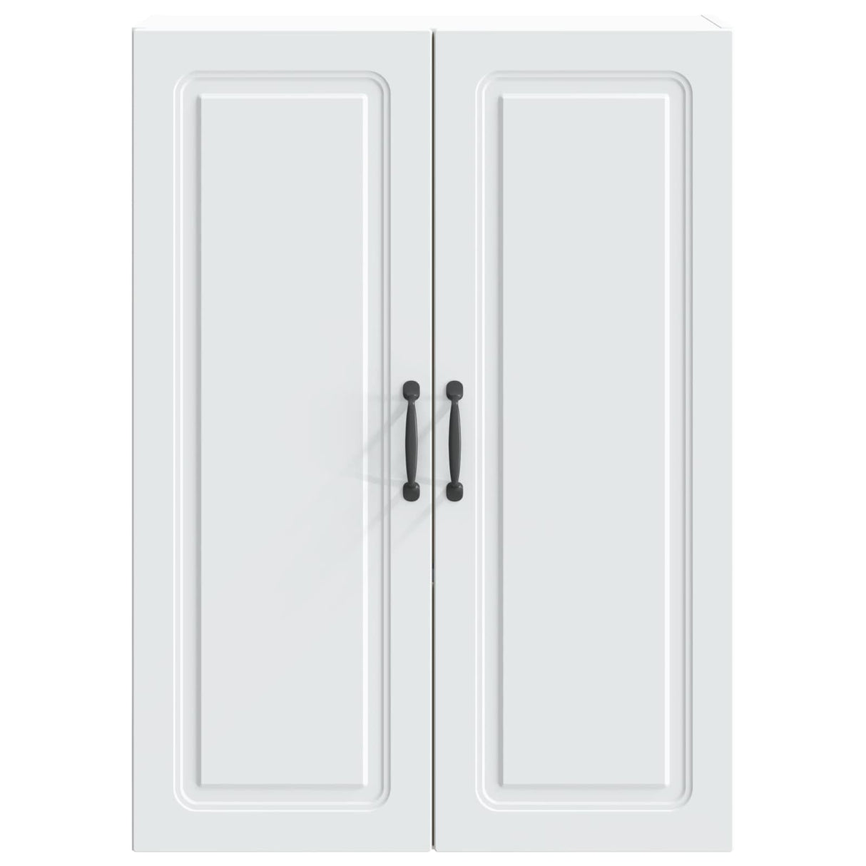 vidaXL Wandkast Wit 66 x 34,5 x 90 cm Bewerkt hout