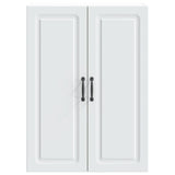 vidaXL Wandkast Wit 66 x 34,5 x 90 cm Bewerkt hout