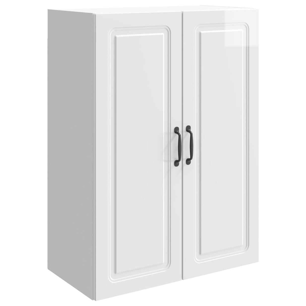 vidaXL Wandkast Wit 66 x 34,5 x 90 cm Bewerkt hout