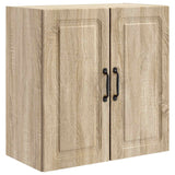 vidaXL Wandkast Wit 66 x 34,5 x 90 cm Bewerkt hout