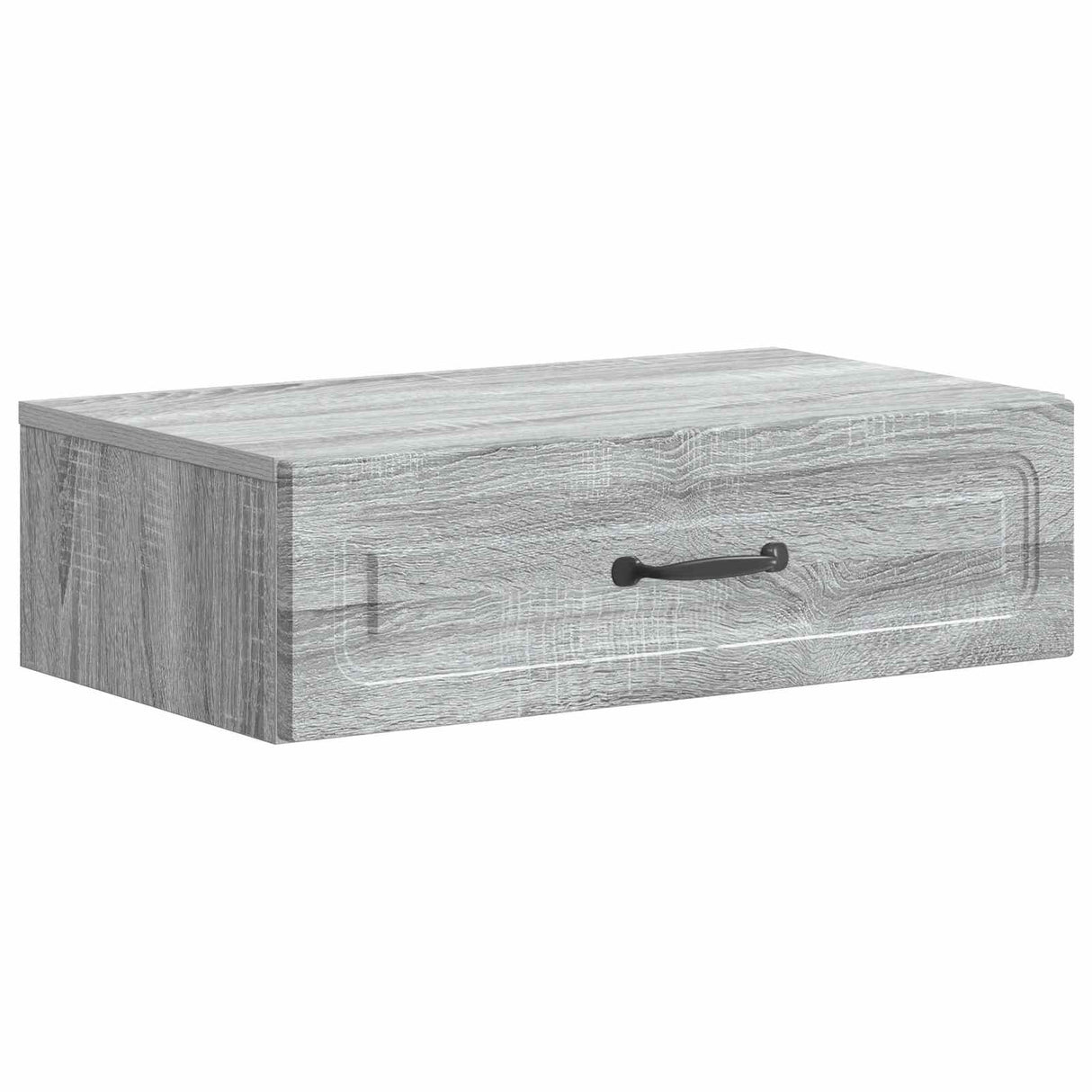 vidaXL Wall-Mounted Side Table White 59x34.5x17 cm Engineered Wood