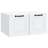 vidaXL Wandmontage TV-kast Zwart 59,5 x 41 x 30 cm Bewerkt hout
