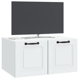 vidaXL Wandmontage TV-kast Zwart 59,5 x 41 x 30 cm Bewerkt hout