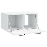 vidaXL Wandmontage TV-kast Zwart 59,5 x 41 x 30 cm Bewerkt hout