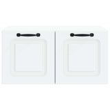 vidaXL Wandmontage TV-kast Zwart 59,5 x 41 x 30 cm Bewerkt hout