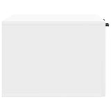 vidaXL Wandmontage TV-kast Zwart 59,5 x 41 x 30 cm Bewerkt hout