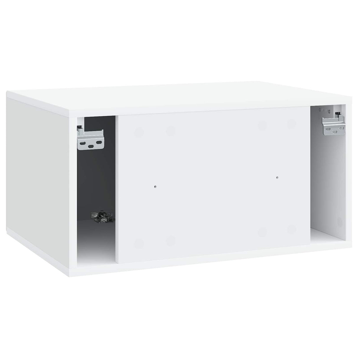 vidaXL Wandmontage TV-kast Zwart 59,5 x 41 x 30 cm Bewerkt hout