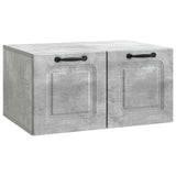 vidaXL Wandmontage TV-kast Zwart 59,5 x 41 x 30 cm Bewerkt hout
