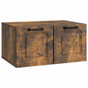vidaXL Wandmontage TV-kast Zwart 59,5 x 41 x 30 cm Bewerkt hout