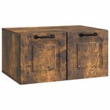 vidaXL Wandmontage TV-kast Zwart 59,5 x 41 x 30 cm Bewerkt hout