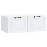 vidaXL Wandmontage TV-kast Zwart 59,5 x 41 x 30 cm Bewerkt hout