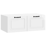 vidaXL Wandmontage TV-kast Zwart 59,5 x 41 x 30 cm Bewerkt hout