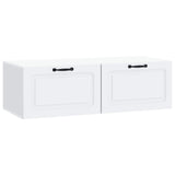 vidaXL Wandmontage TV-kast Zwart 59,5 x 41 x 30 cm Bewerkt hout
