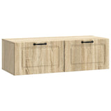 vidaXL Wandmontage TV-kast Zwart 59,5 x 41 x 30 cm Bewerkt hout