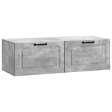vidaXL Wandmontage TV-kast Zwart 59,5 x 41 x 30 cm Bewerkt hout