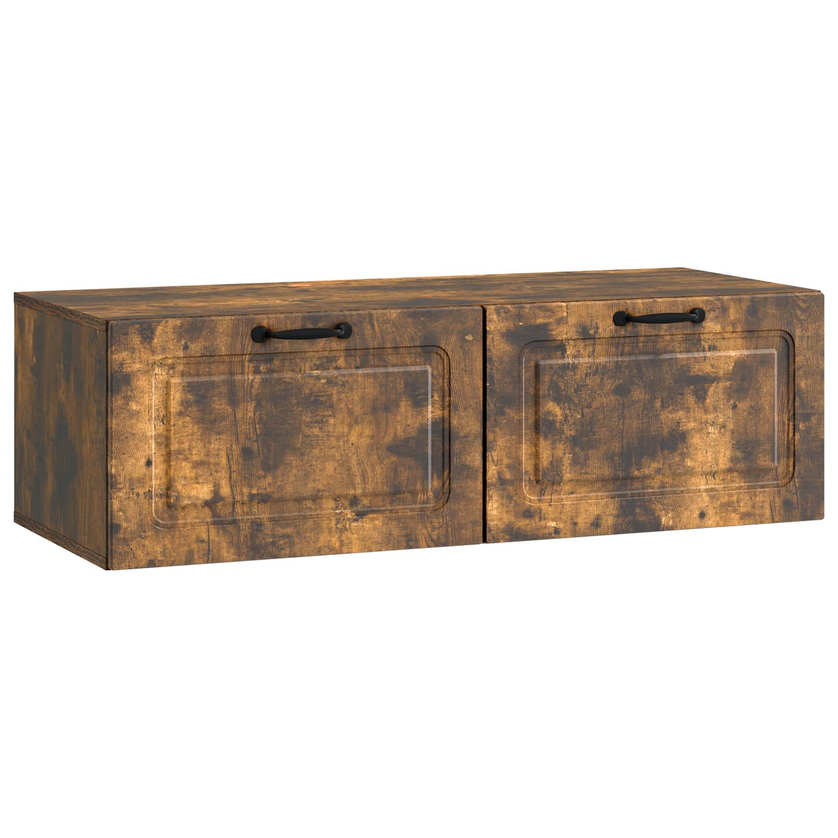 vidaXL Wandmontage TV-kast Zwart 59,5 x 41 x 30 cm Bewerkt hout