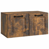vidaXL Wandmontage TV-kast Zwart 59,5 x 41 x 30 cm Bewerkt hout
