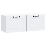 vidaXL Wandmontage TV-kast Zwart 59,5 x 41 x 30 cm Bewerkt hout