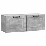 vidaXL Wandmontage TV-kast Zwart 59,5 x 41 x 30 cm Bewerkt hout