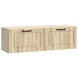 vidaXL Wandmontage TV-kast Zwart 59,5 x 41 x 30 cm Bewerkt hout
