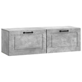 vidaXL Wandmontage TV-kast Zwart 59,5 x 41 x 30 cm Bewerkt hout