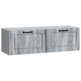 vidaXL Wandmontage TV-kast Zwart 59,5 x 41 x 30 cm Bewerkt hout